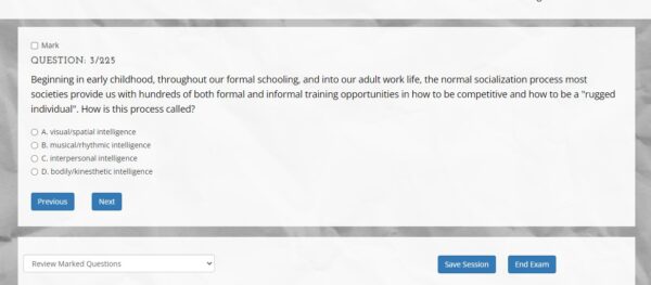 Examination for Professional Practice in Psychology EPPP 4,000 Question Simulation Software Online Access Printed Access Code – 2024 - Image 9
