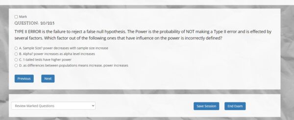 Examination for Professional Practice in Psychology EPPP 4,000 Question Simulation Software Online Access Printed Access Code – 2024 - Image 6