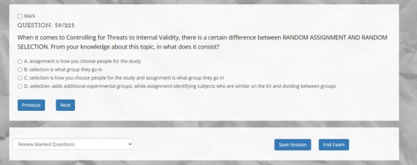Examination for Professional Practice in Psychology EPPP 4,000 Question Simulation Software Online Access Printed Access Code – 2024 - Image 3